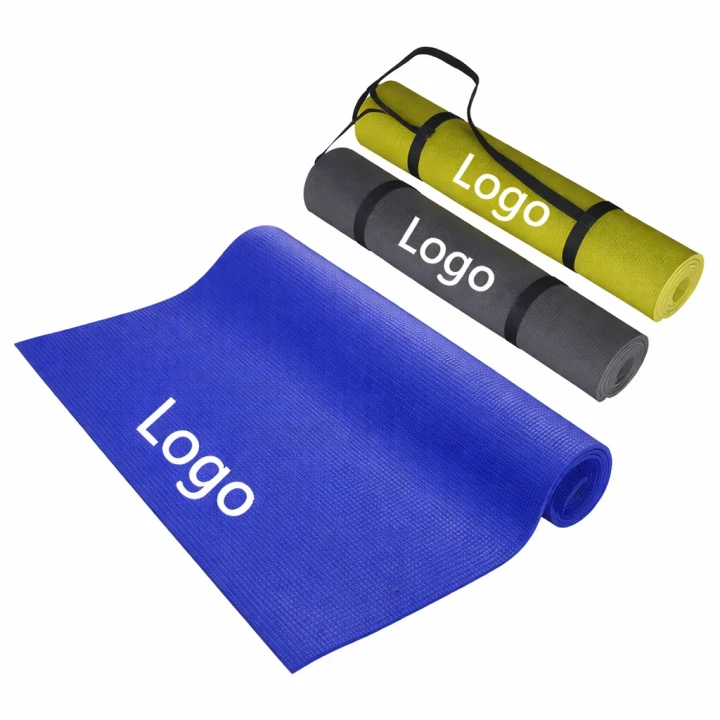 custom 10mm nbr yoga fitness mat with logo printed