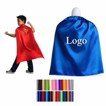 Custom Colorful Child Satin Cape