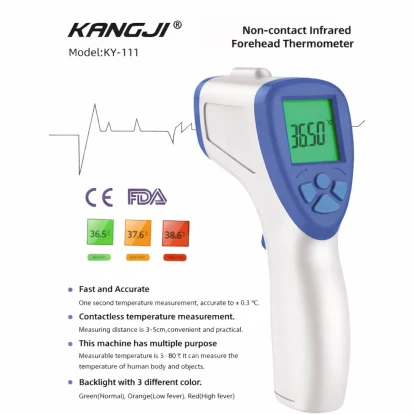 custom non contact infrared thermometer with printed logo